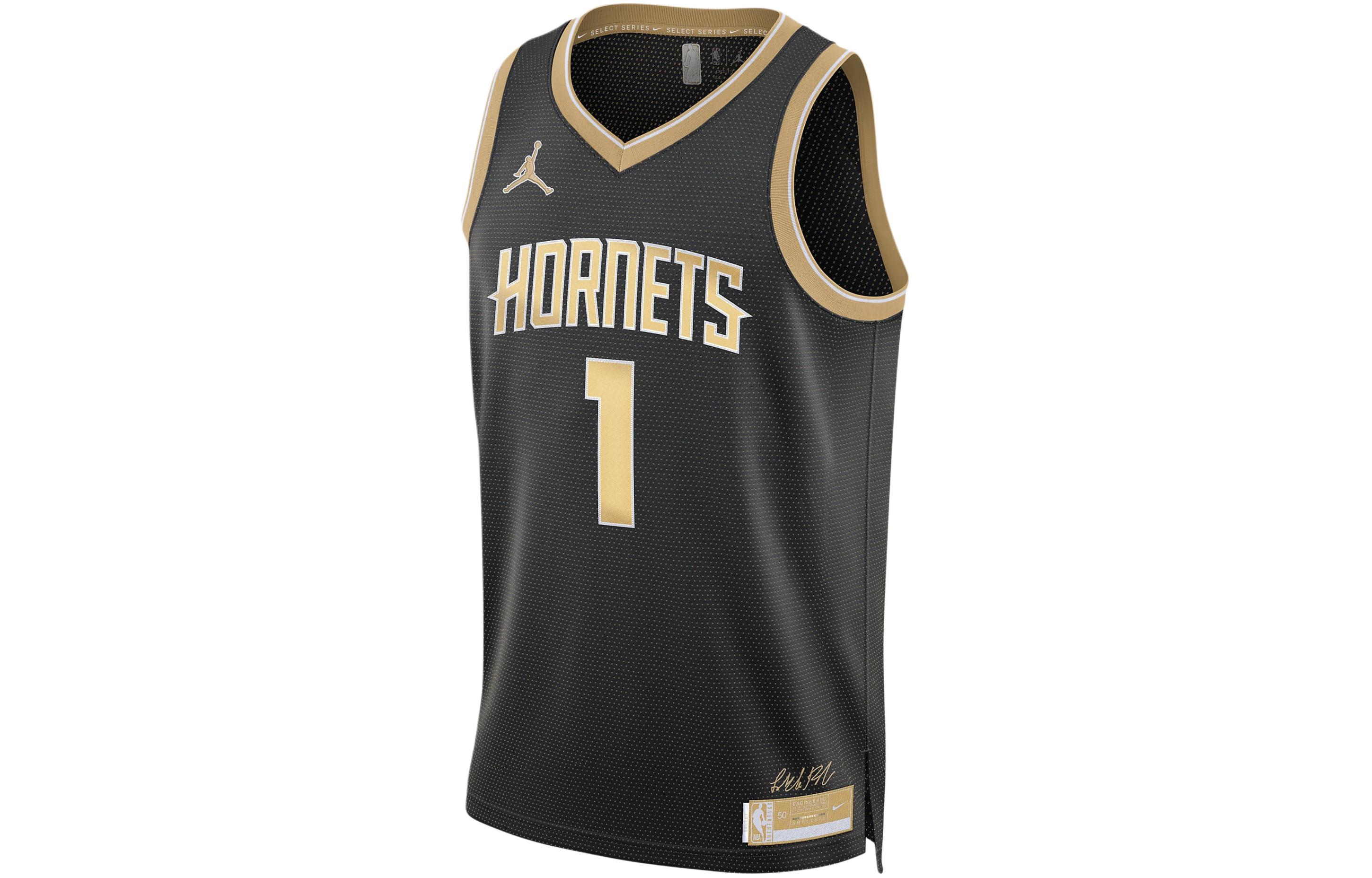 Nike Jordan Nba LaMelo Ball Charlotte Hornets Select Series 2024 Dri Fit Swingman Jersey