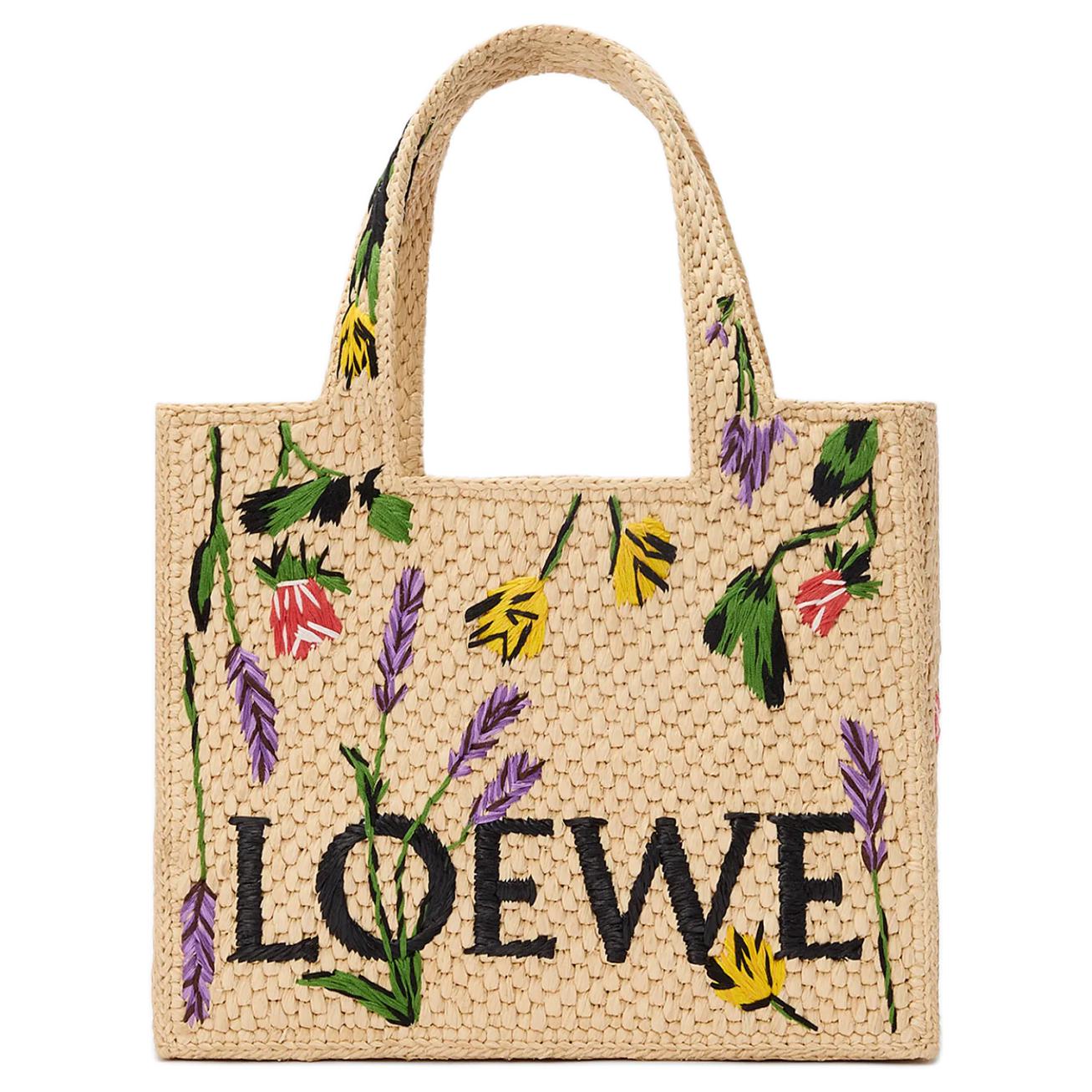 Женская сумка LOEWE Font Tote (бежевая)