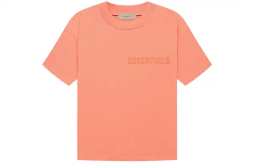 Fear Of God Essentials T shirt Coral