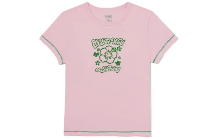 Vans x EMMA MULHOLLAND T Shirt Women's Pink