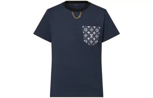 LOUIS VUITTON Monogram Pocket T-Shirt