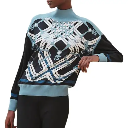 HERMES FW24 Sweater Women's Black
