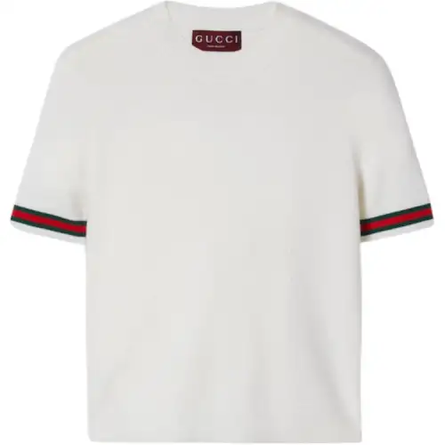 GUCCI Web Detailed Extra Fine Top
