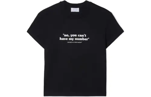 OFF-WHITE Slogan-print Cotton T-shirt