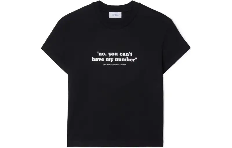 OFF-WHITE Slogan-print Cotton T-shirt