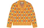 GUCCI Valentine's Day Collection FW23 Sweater Women's Yellow