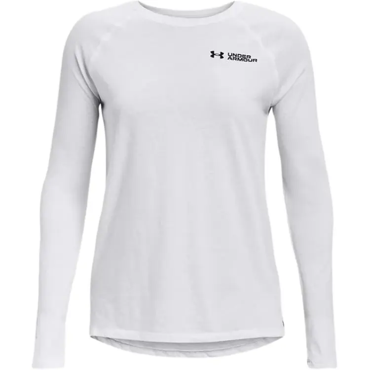 Under Armour Raglan Sleeve T Shirt Women's White