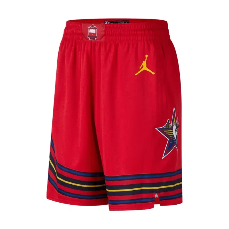 Jordan x NBA SS25 Sports Shorts Men's Red