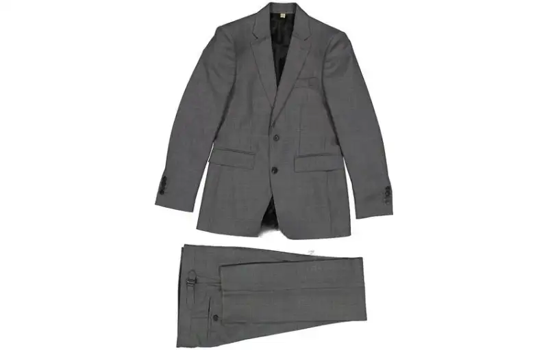 Burberry Business Suit Men's Gray