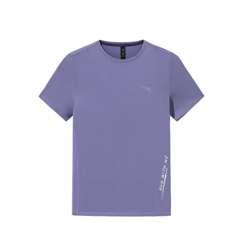 Anta Running Collection T Shirt Women's Dusk Glow Purple
