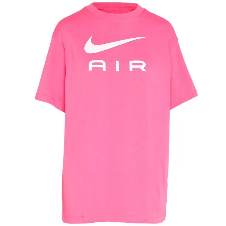 Nike Drop Shoulder Sleeve T Shirt Women's Pink