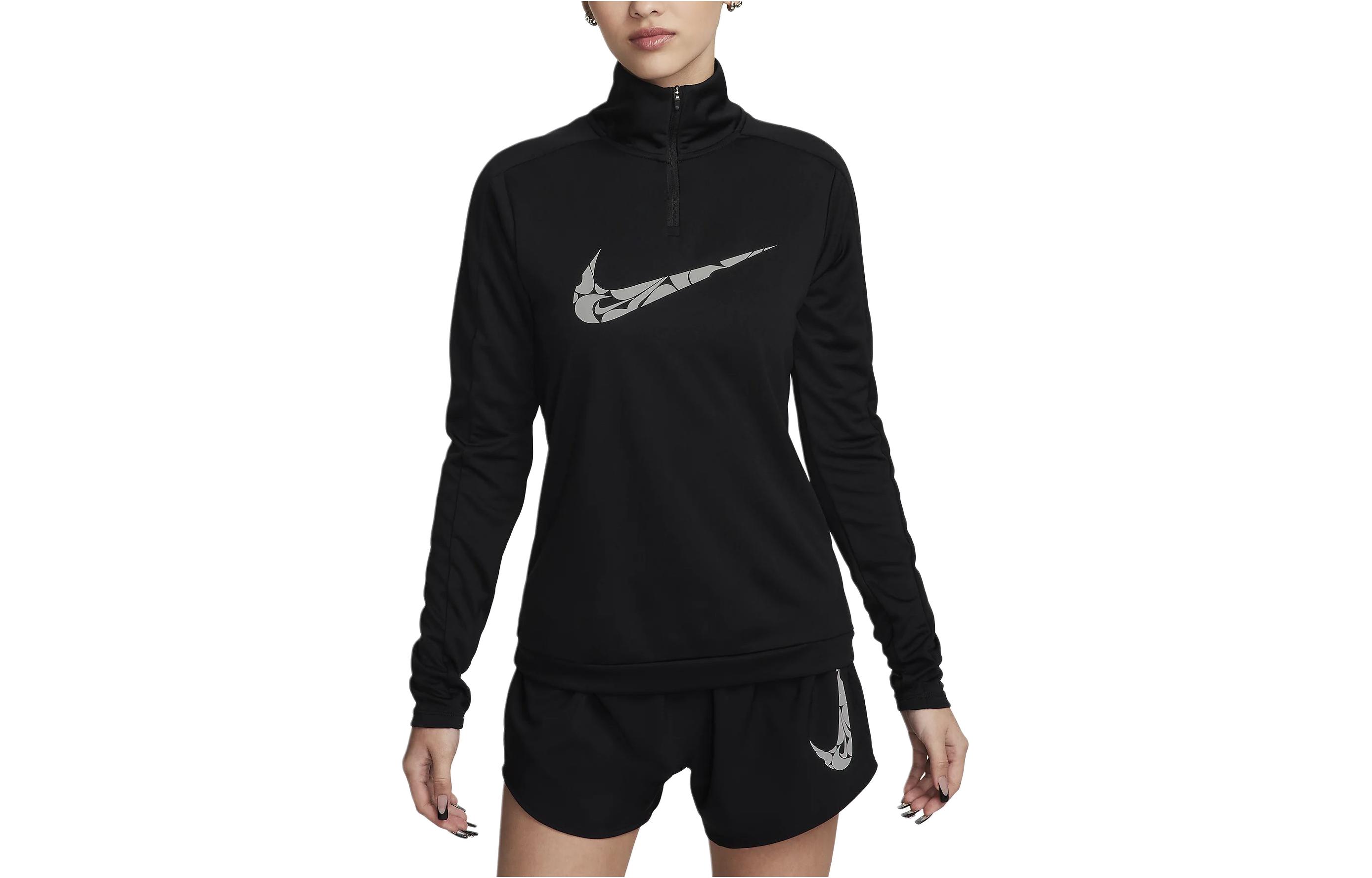 Женский лонгслив Nike (черный)