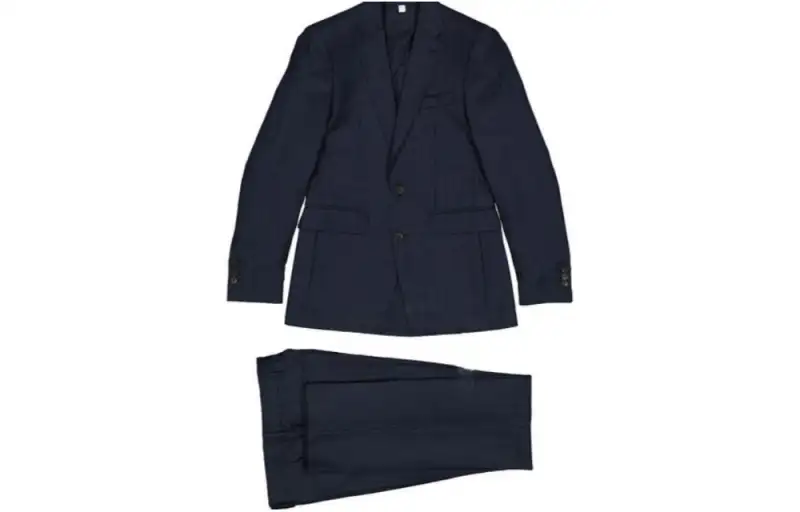 Burberry Business Suits Men's Lapel Moderate