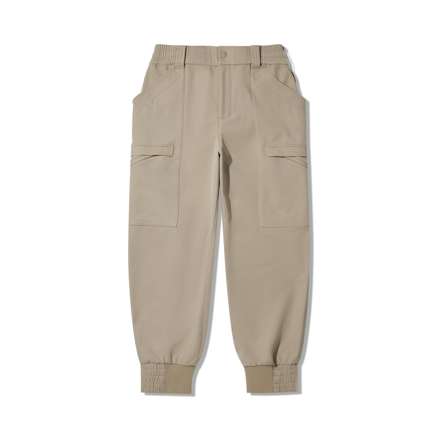 Li Ning Li Ning X Jackie Chan Kung Fu Collection, Fleece Lined Thermal Loose Fit Elastic Cuff Sports Pants Men’s