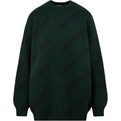Balenciaga Sweater Women's Green