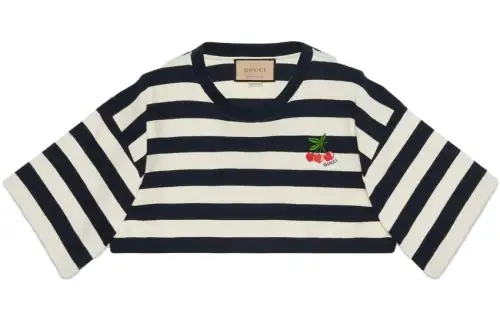 GUCCI SS23 Crop Top Women's White