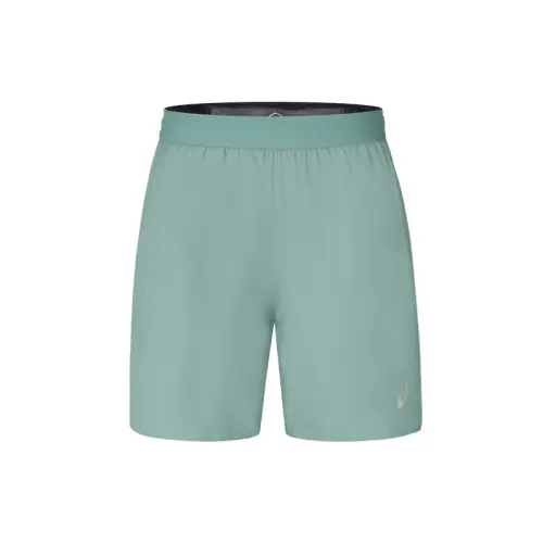 ASICS Men's Running Shorts Men's Gray Green