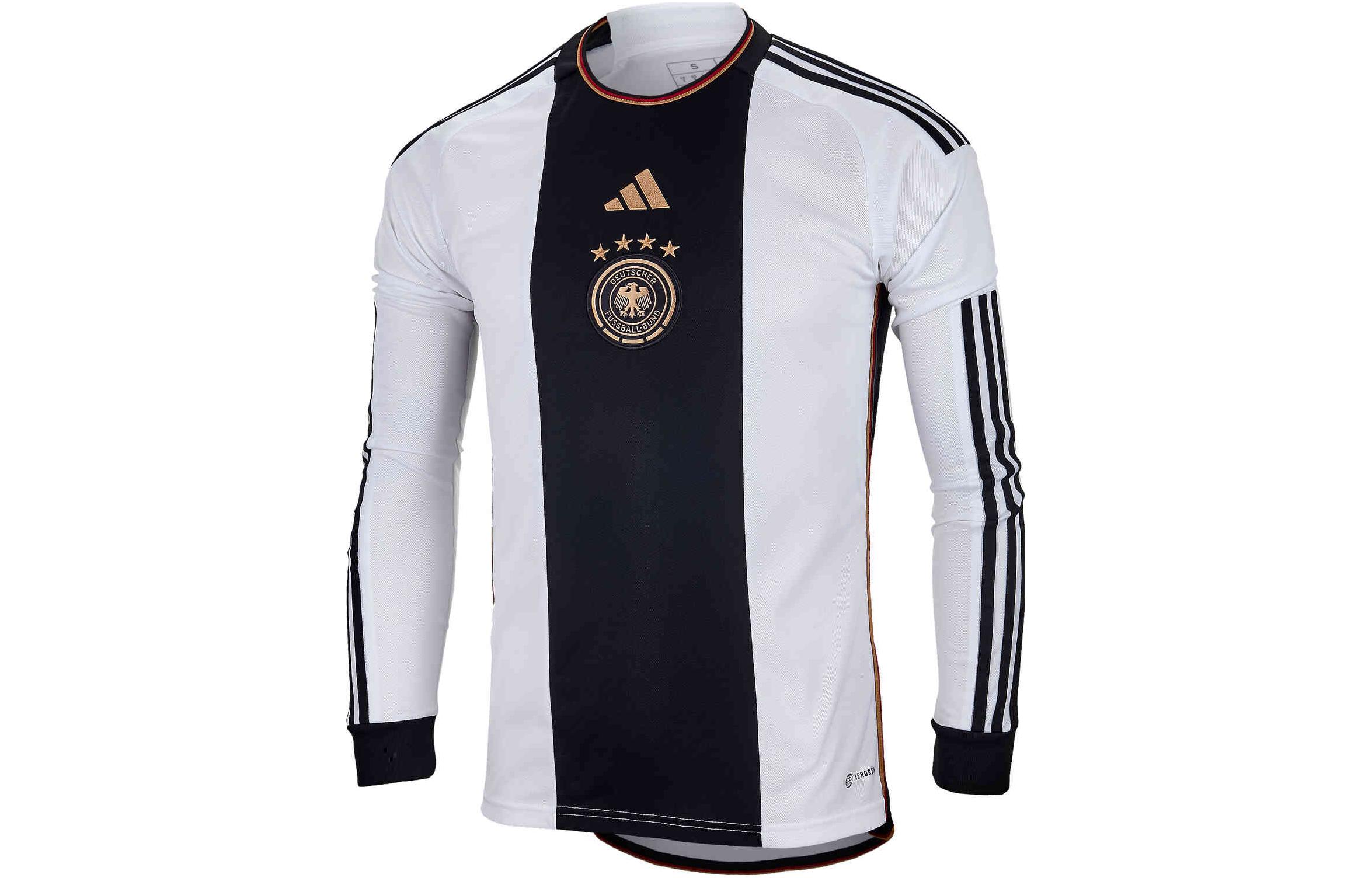 Adidas Spain 22 Long Sleeve Home Jersey