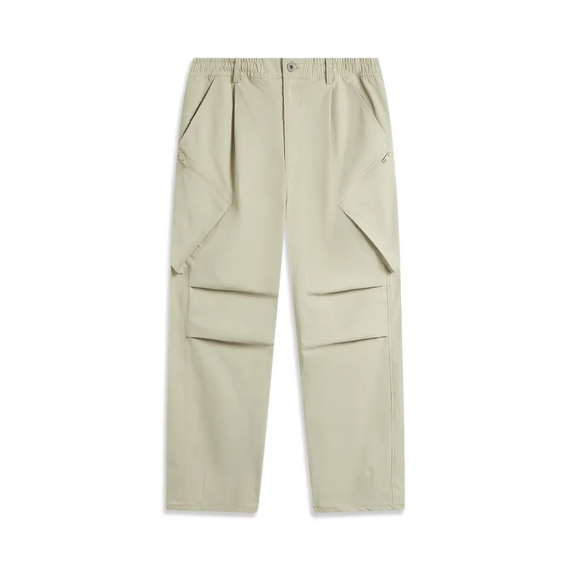 Li Ning Sports Pants Men's Limewash Gray