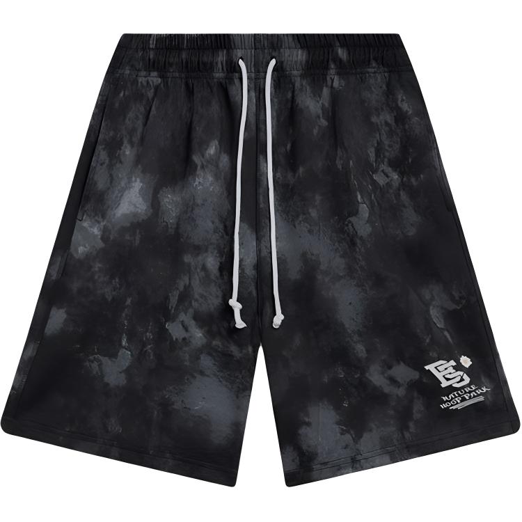 Li Ning Sports Shorts Men’s Black All Over Print