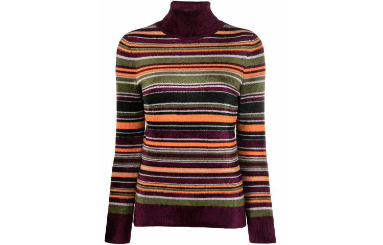 SAINT LAURENT FW21 Sweater Women's Brown