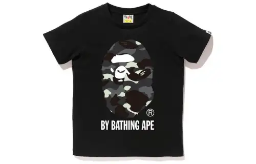 A BATHING APE T Shirts Women's Crew Neck Moderate Straight Fit