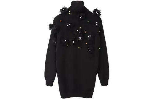 LOEWE x QIANYUQIANXUN SS22 Sweater Women's Black