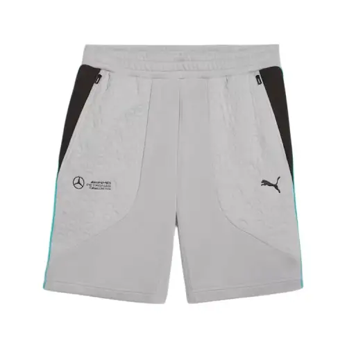 PUMA Mercedes AMG Petronas F1® Sweat Shorts NEW Sports Shorts Men's Silver