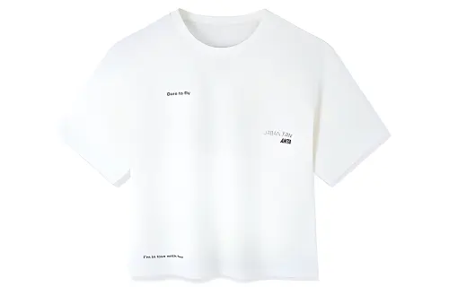 Anta Variety Training Collection Crop Top Women's White