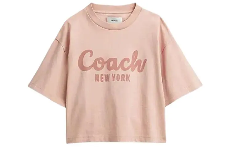COACH SS24 T Shirt Women's Pink