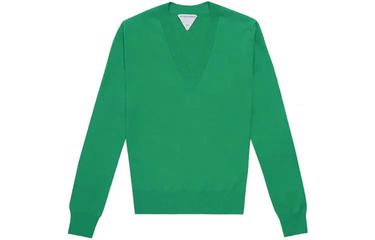 Bottega Veneta FW21 Slim Fit Sweater Women's Green