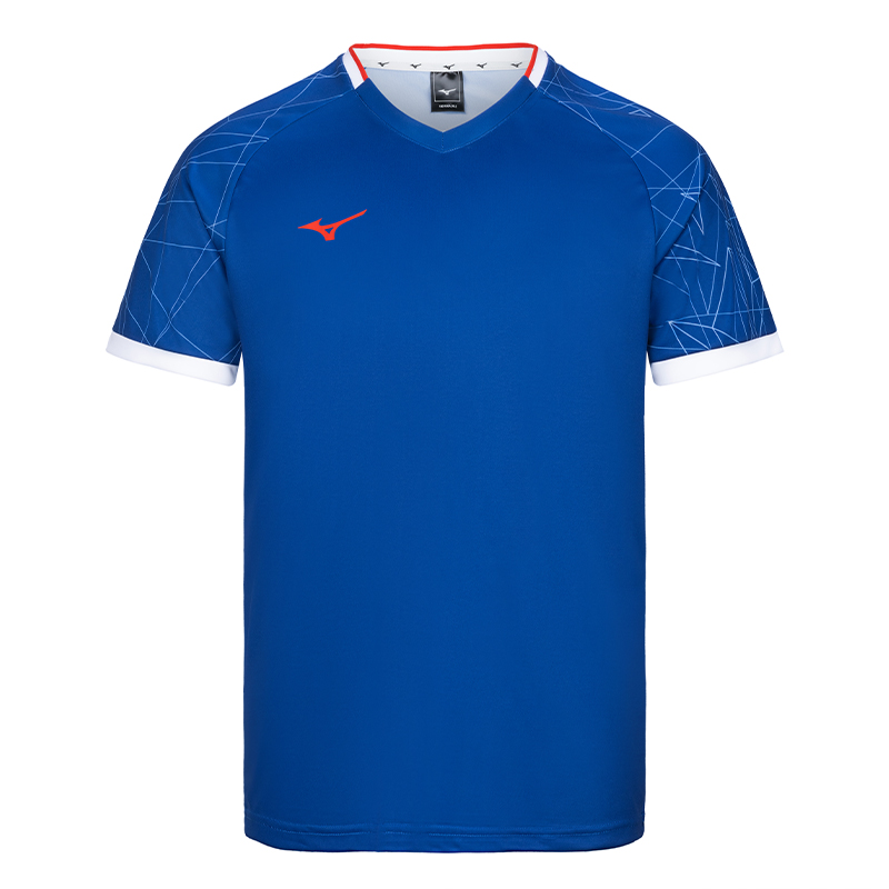 Футболка Mizuno V (синяя)