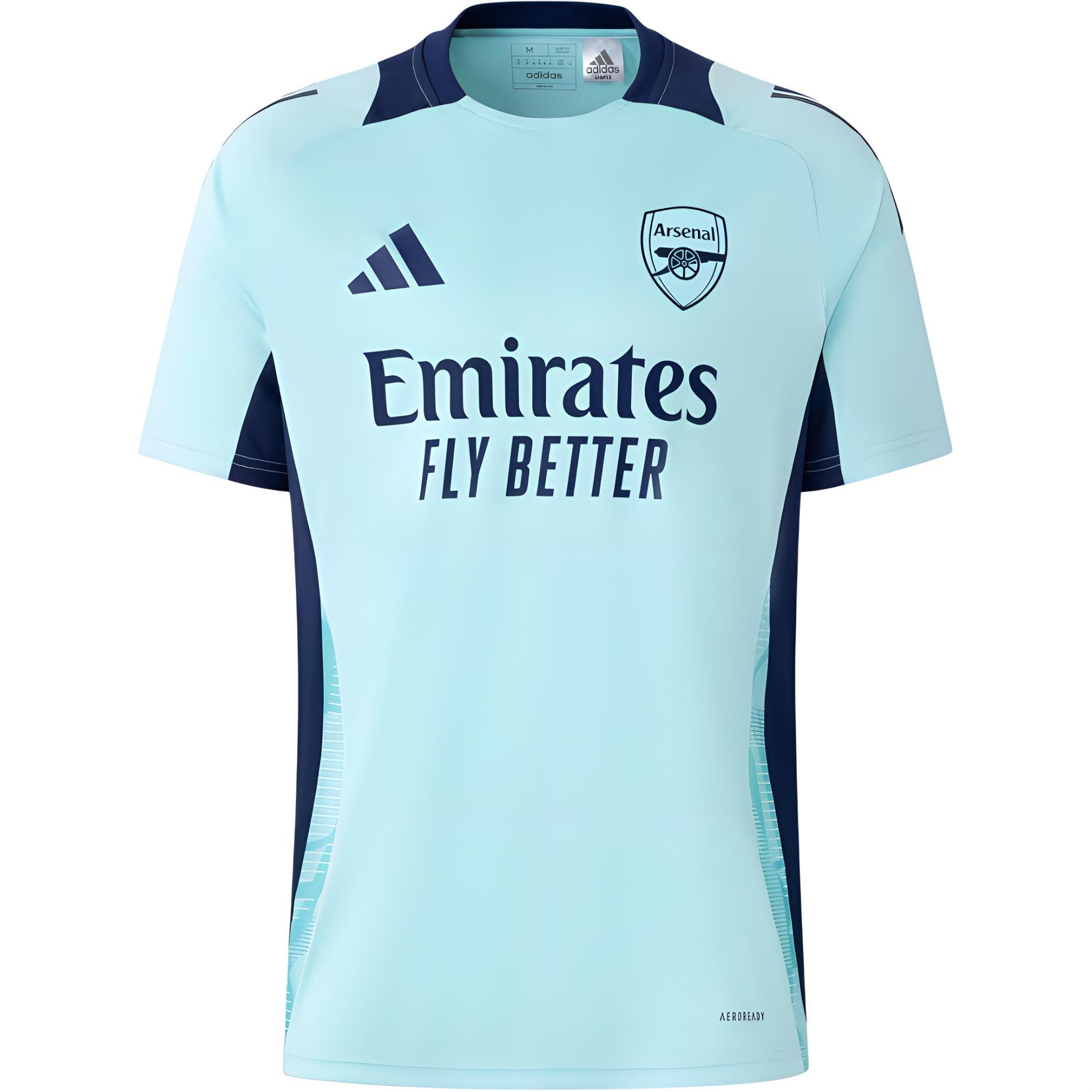 Adidas Tiro 24 ARSENAL TIRO 24 JERSEY Soccer Jersey Men’s Sea Blue