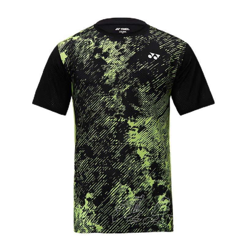 YONEX Badminton Jersey Men’s Dark Yellow Green