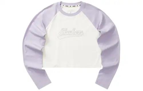 Skechers Raglan Sleeve T Shirt Women's Marshmallow White