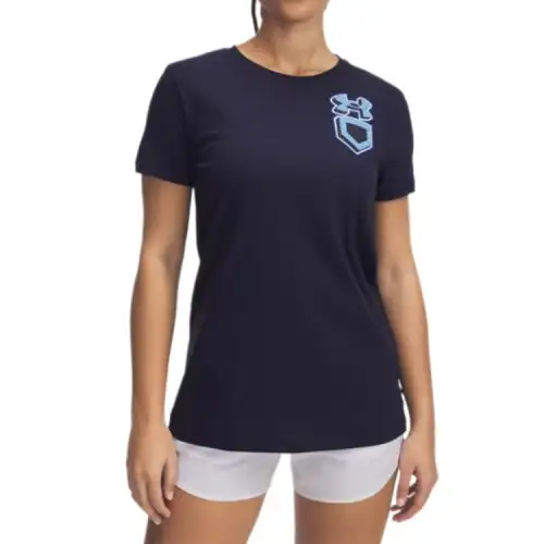 Under Armour Icon Regular T Shirt Women's Marine Blue