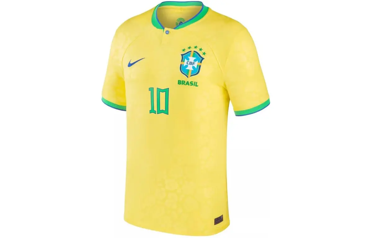 Nike Brazil National Team Soccer Jersey Fan Edition Unisex Yellow