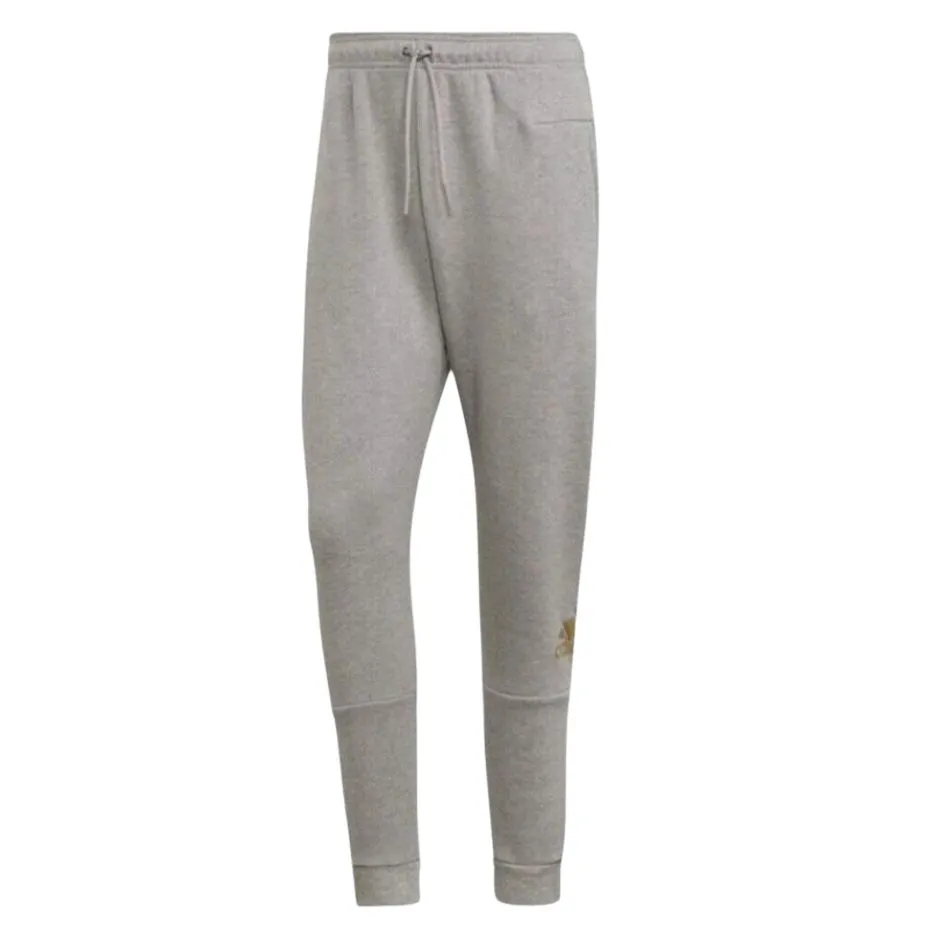 Adidas Sport Sports Pants Men's Medium Gray Heather/Matte High Polish Finish Color