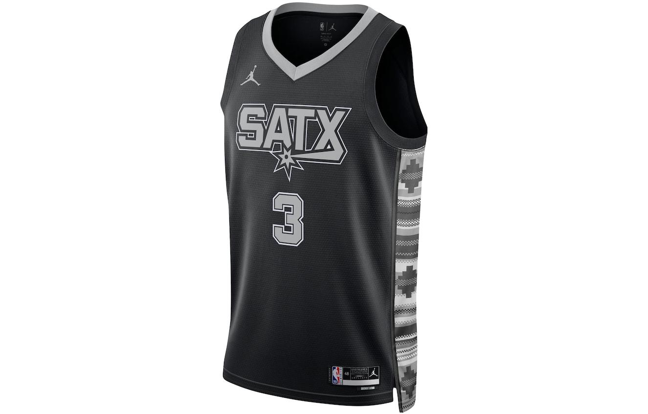 Jordan Basketball Jersey Unisex Black