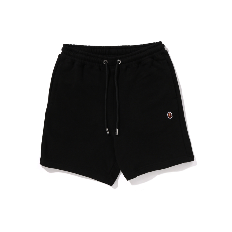 A BATHING APE Embroidered logo Cotton Shorts