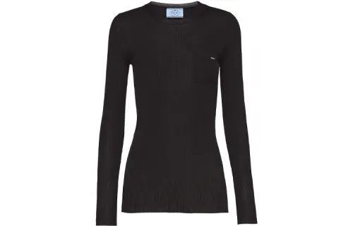 PRADA FW21 Slim Fit Sweater Women's Black