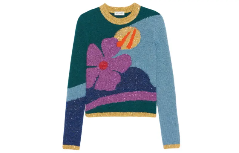 SAINT LAURENT SS22 Sweater Women's Multicolor