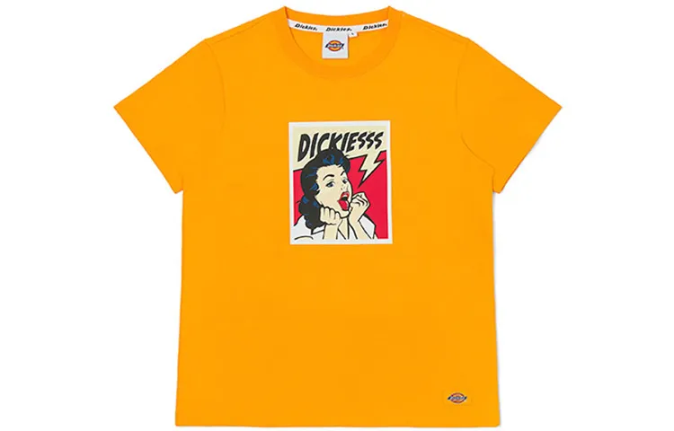 Dickies SS22 T Shirt Women's Bright Orange