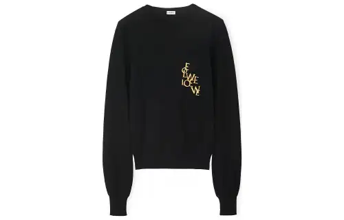 LOEWE SS23 Sweater Women's Black
