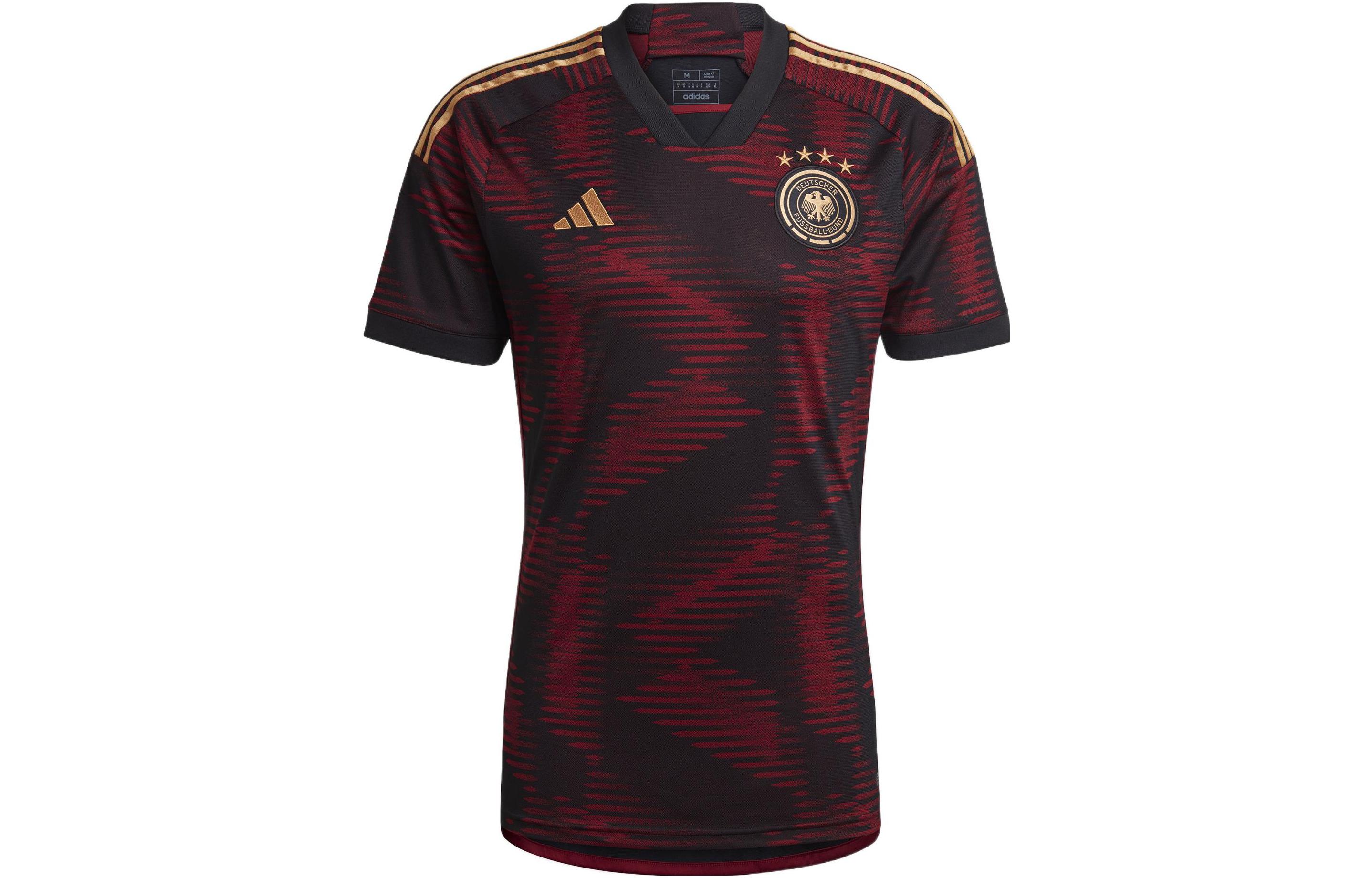 Adidas, football black football uniform, with your logo imprint, with short sleeve, Japanese version