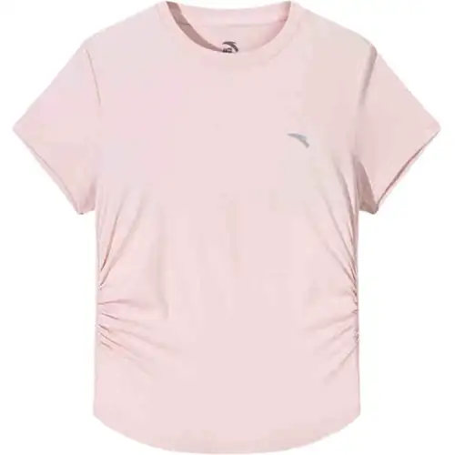 Anta Variety Training Collection T Shirt Women's Soft Pink