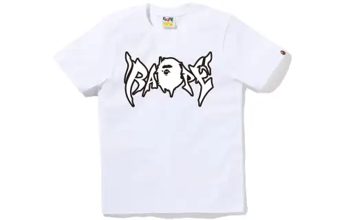 Bape Women's Graffiti Tee White