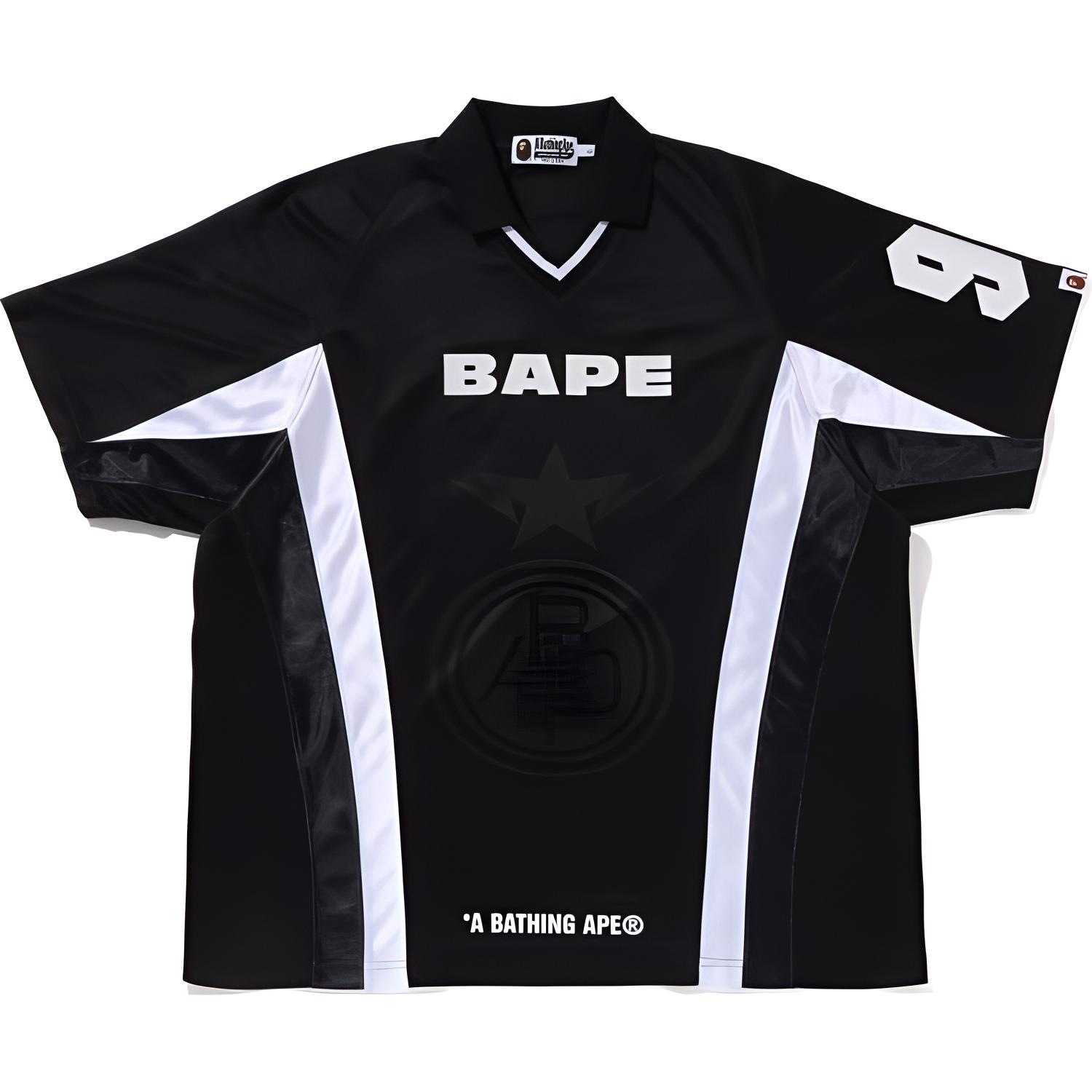 A BATHING APE SS24 Soccer Jersey Men’s