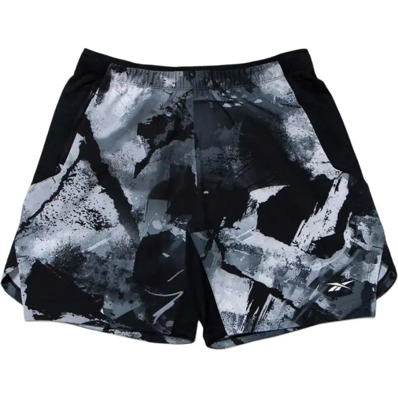 Reebok TS STRENGTH 3.0 AOP Casual Shorts Men's Black