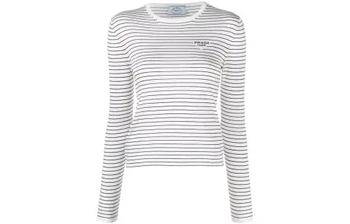 PRADA SS22 Sweater Women's White